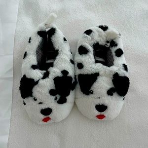 Fluffy slippers